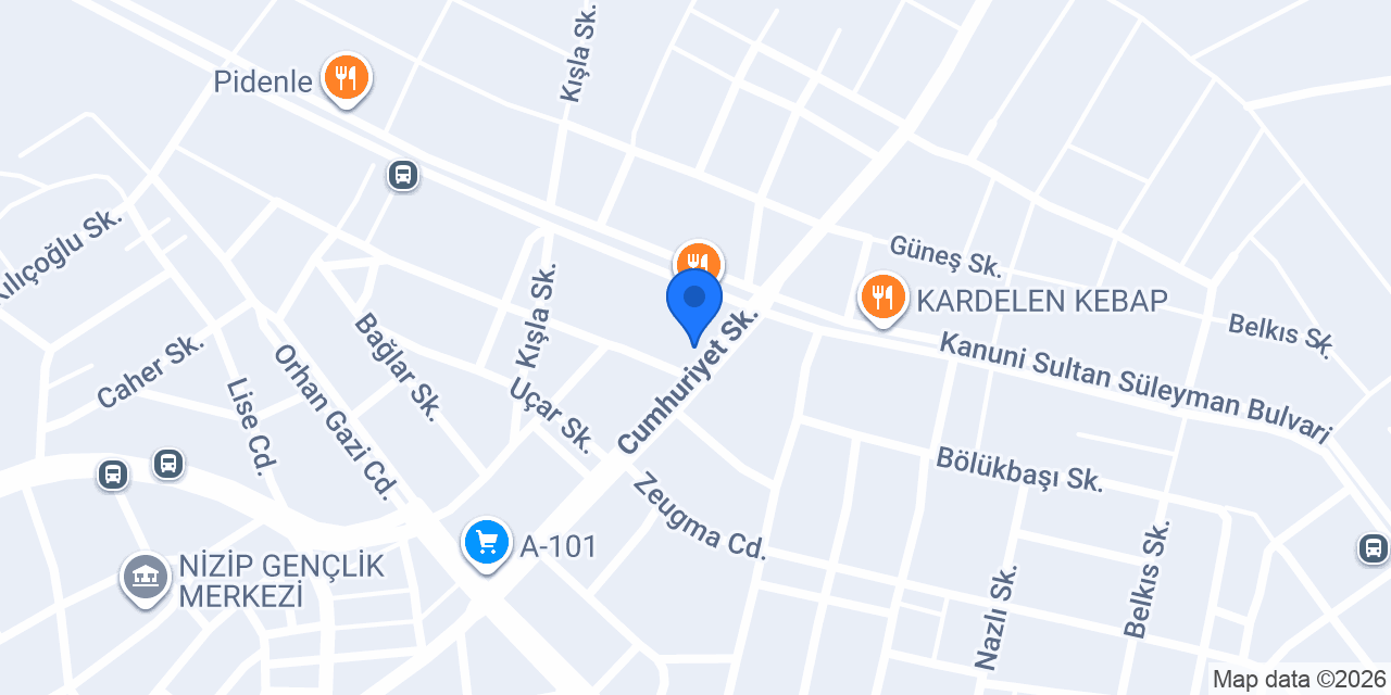 Zen Lüx Mobilya konumu