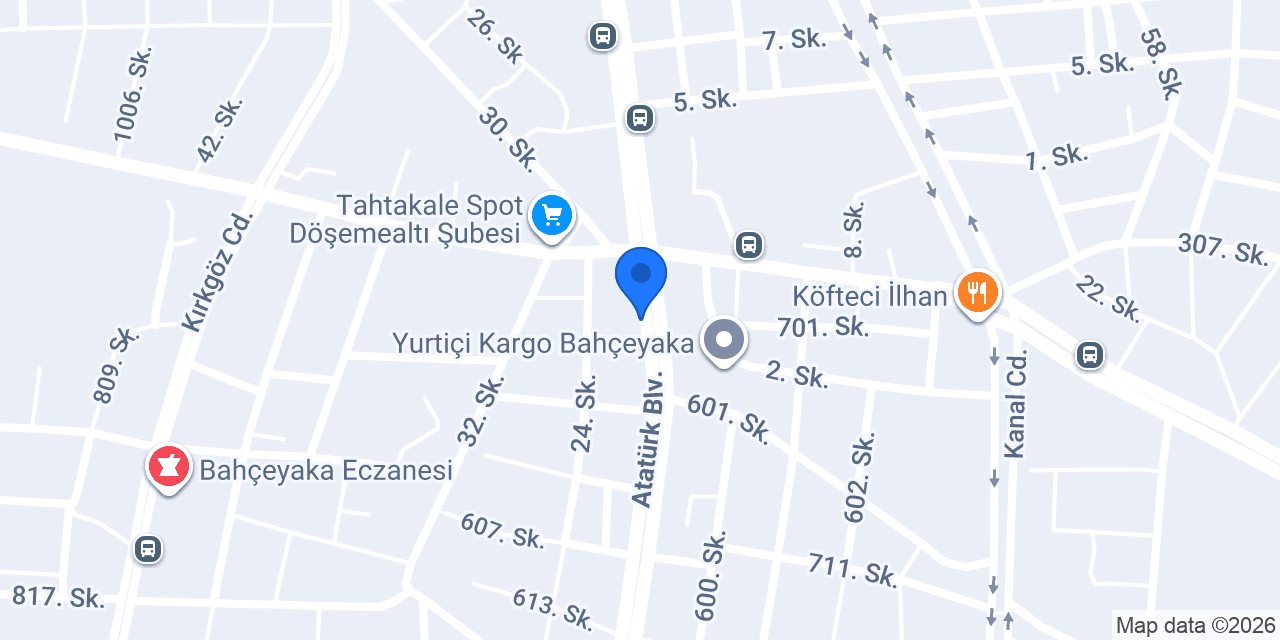Cevher kuyumculuk konumu
