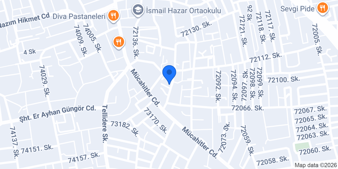 PERİ ECZANESİ konumu