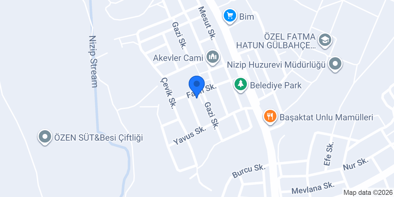 Dr. Nilüfer Mustafa Özyurt Anaokulu konumu