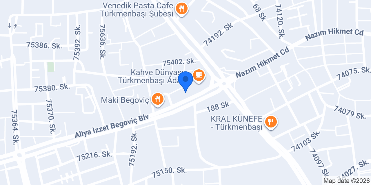 Elem Restoran Begoviç konumu