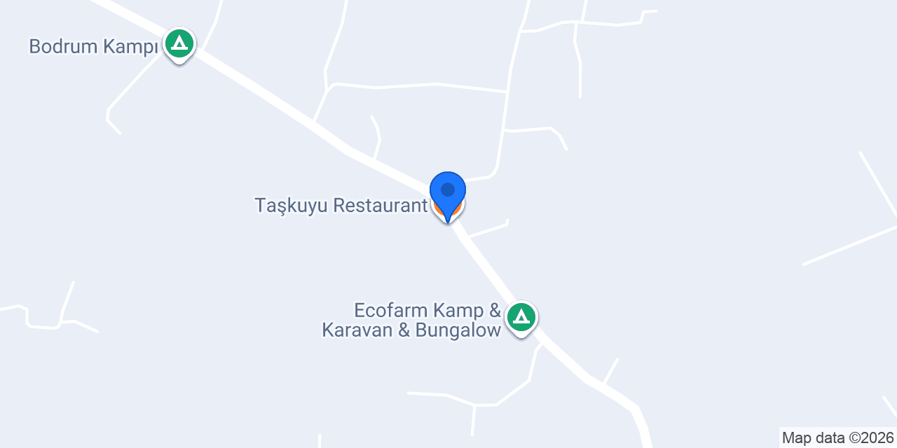 Taşkuyu Restaurant konumu