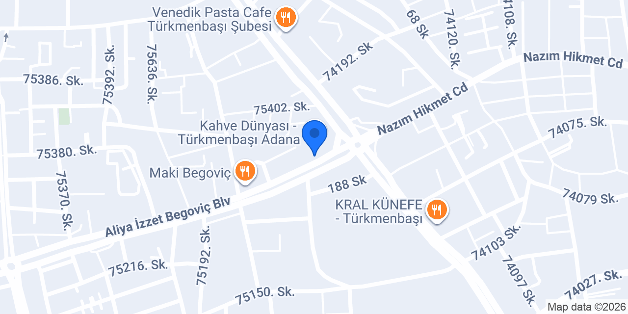 Little Caesars Adana-Gürselpaşa Şubesi konumu