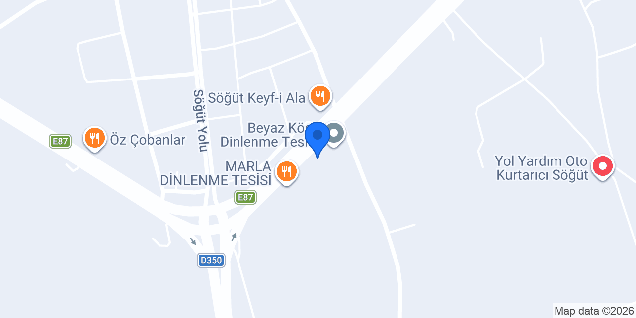 Pala'nın yeri Söğüt konumu