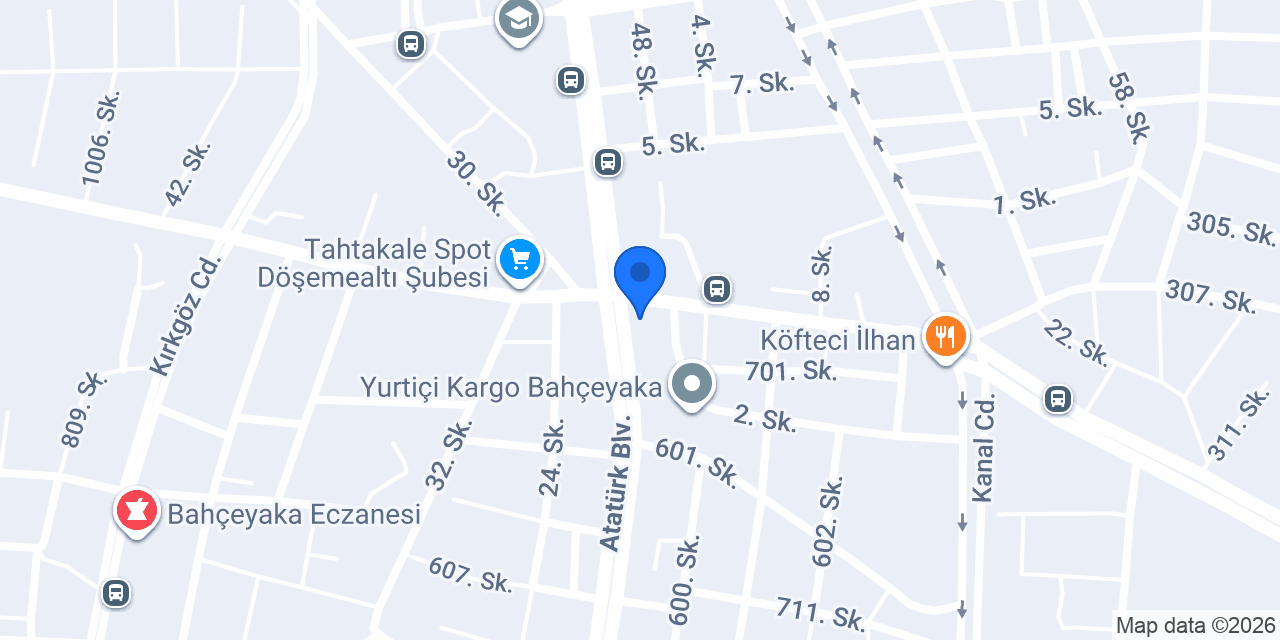 Komagene Etsiz Çiğ Köfte konumu