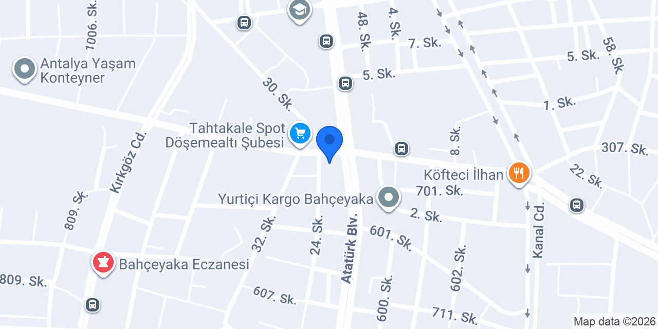 Altun Restaurant konumu