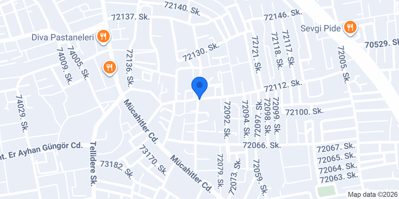 Vernika Işıl Mobilya konumu