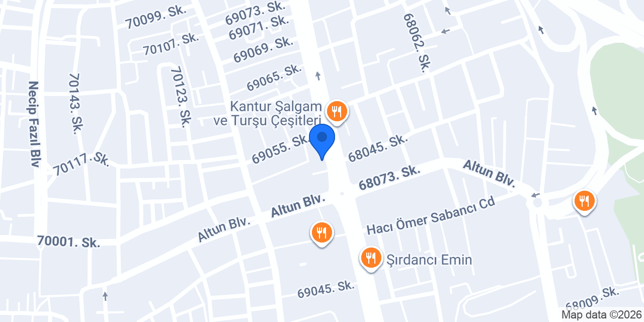 DenizBank Baraj Yolu Şubesi konumu