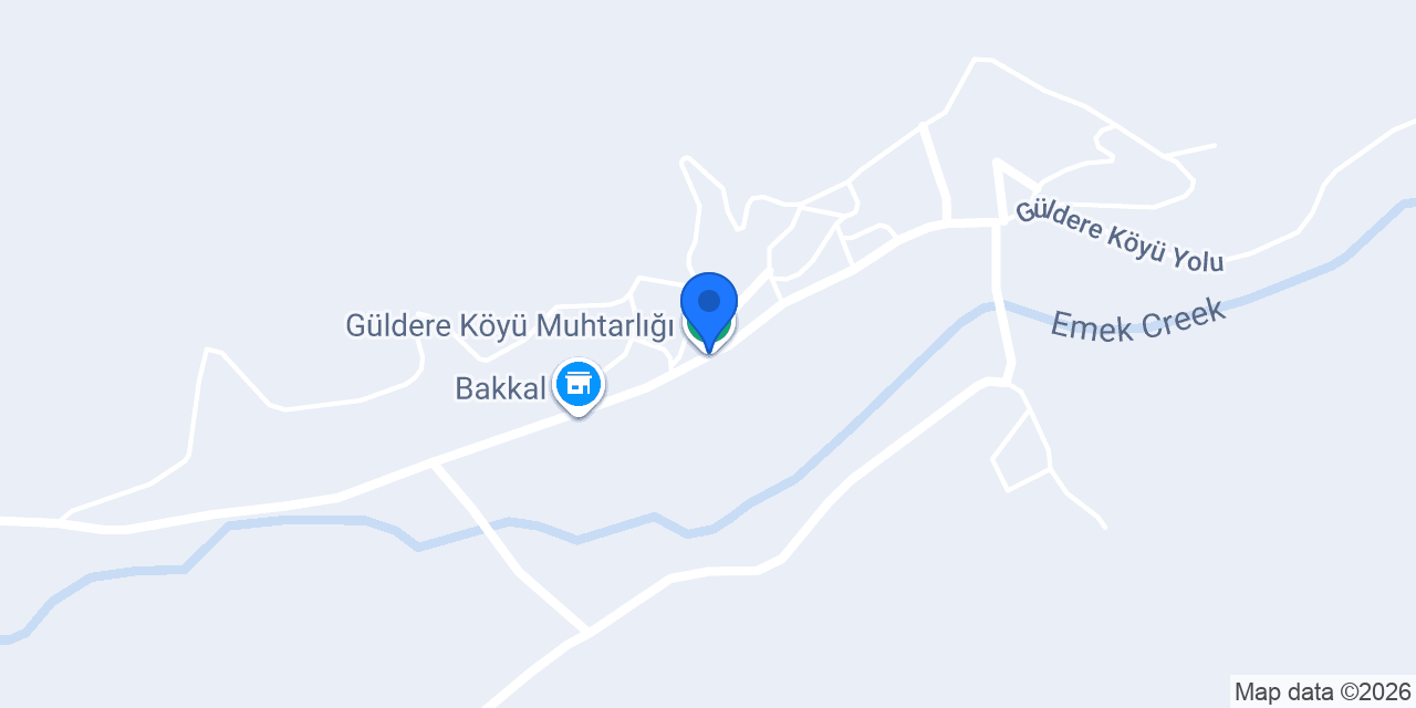 Güldere Köyü Muhtarlığı konumu