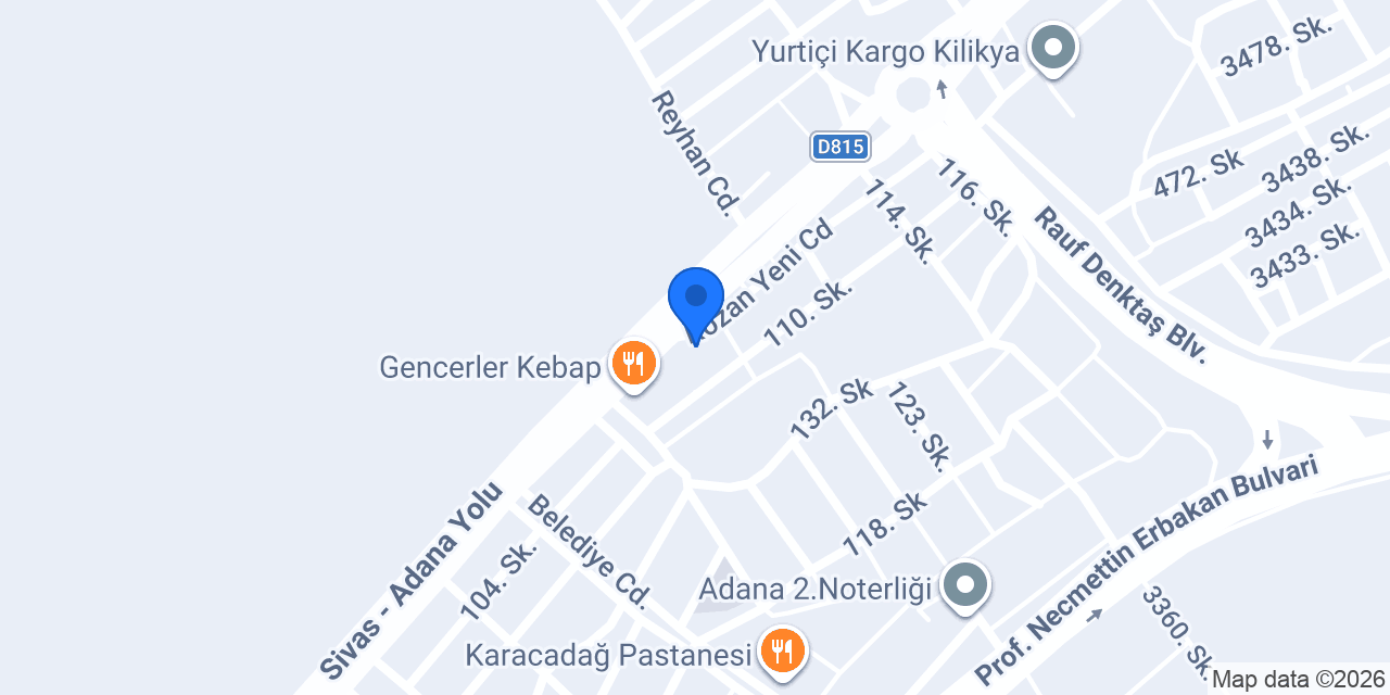 Sakallı Oto Ekspertiz konumu