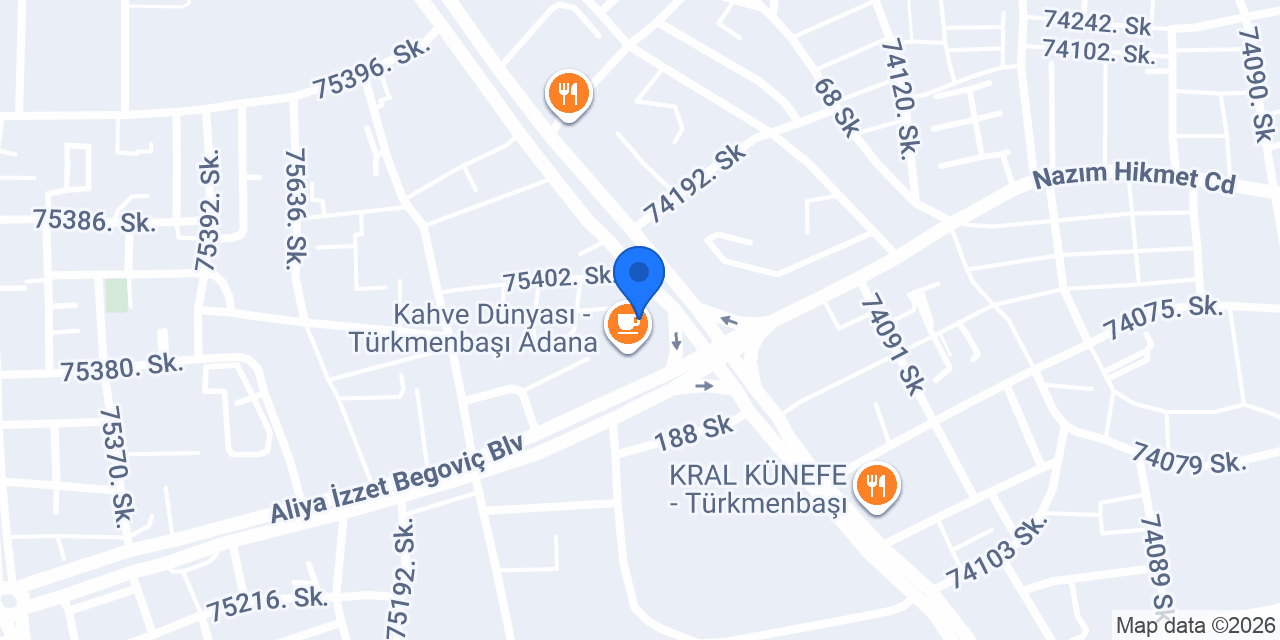 Mackbear Coffee Co. (Adana/Türkmenbaşı) konumu