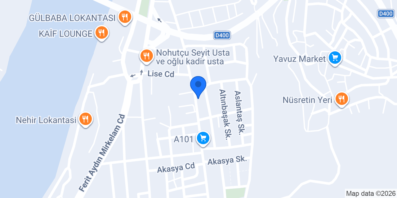 İnadına Döner konumu
