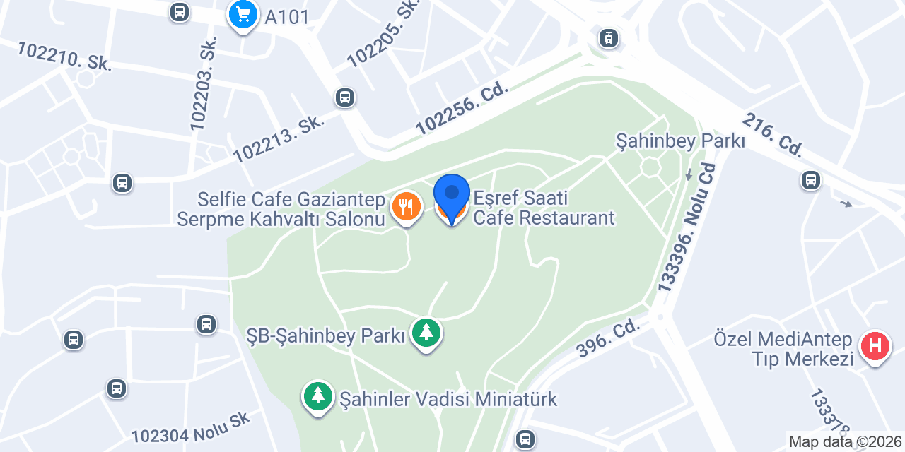 Eşref Saati Cafe Restaurant konumu