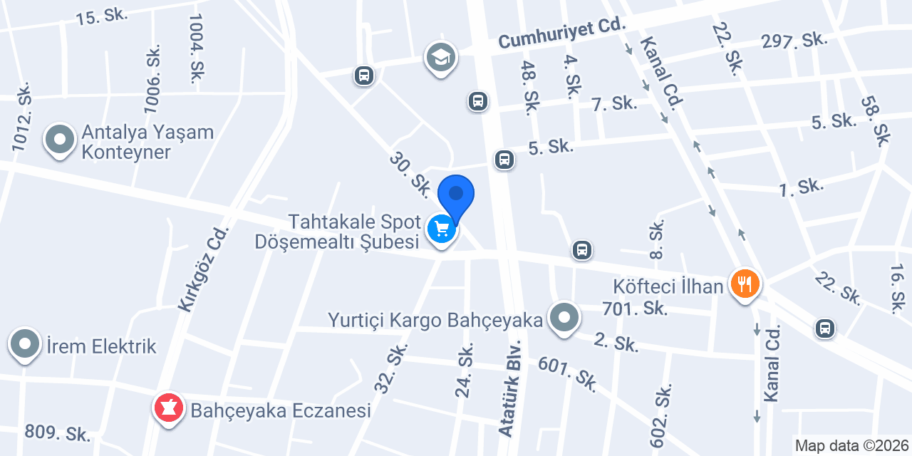 Nigar Tuhafiye konumu