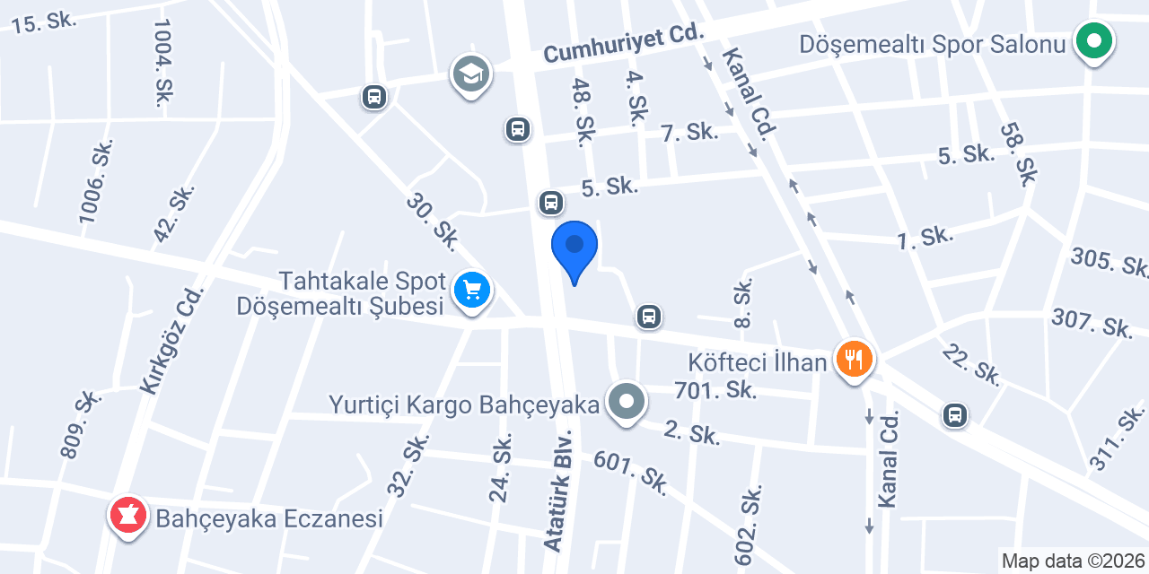 Altun Kuyumculuk konumu