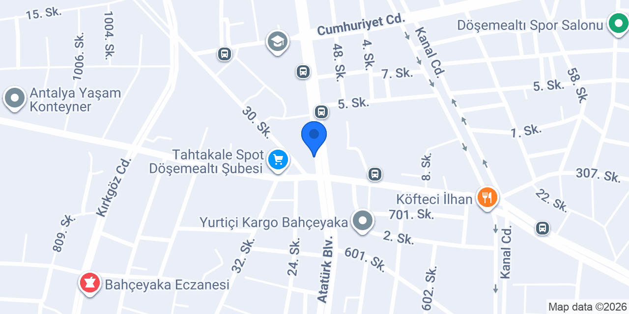 Efe Döner konumu