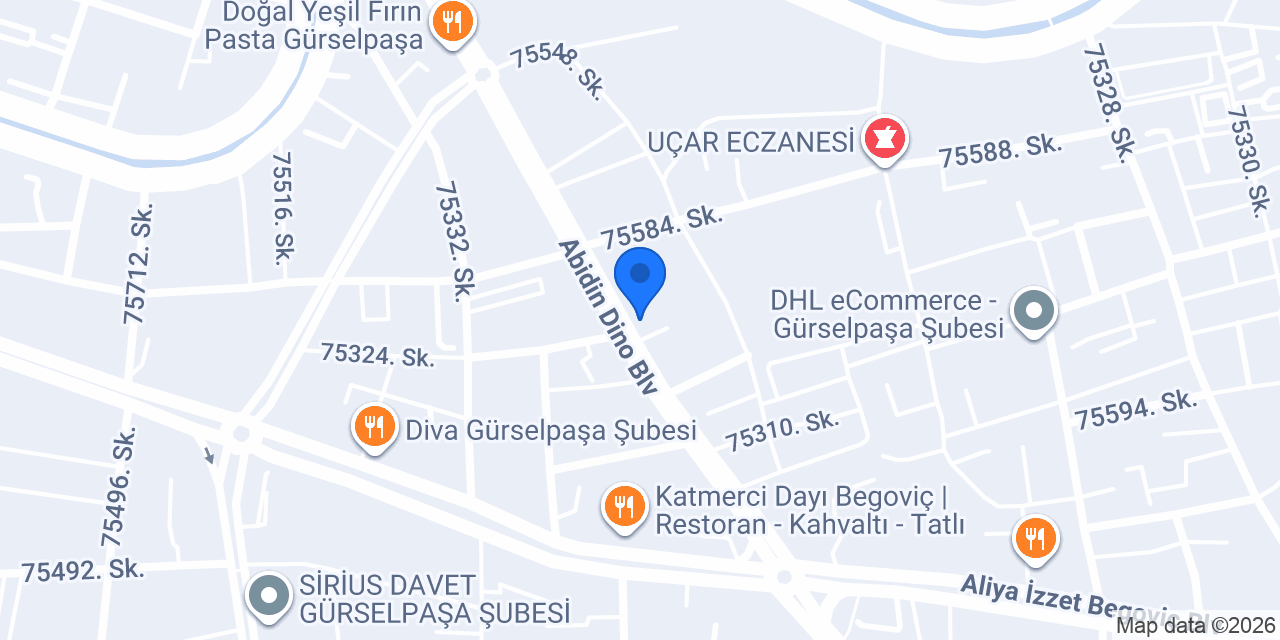 Nüans Sanat Akademi konumu
