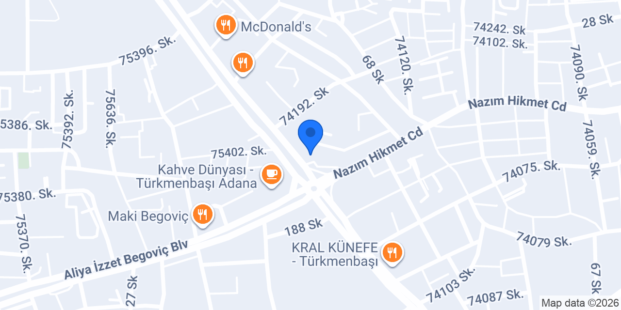 Ayas Demir Çiçek Evi konumu