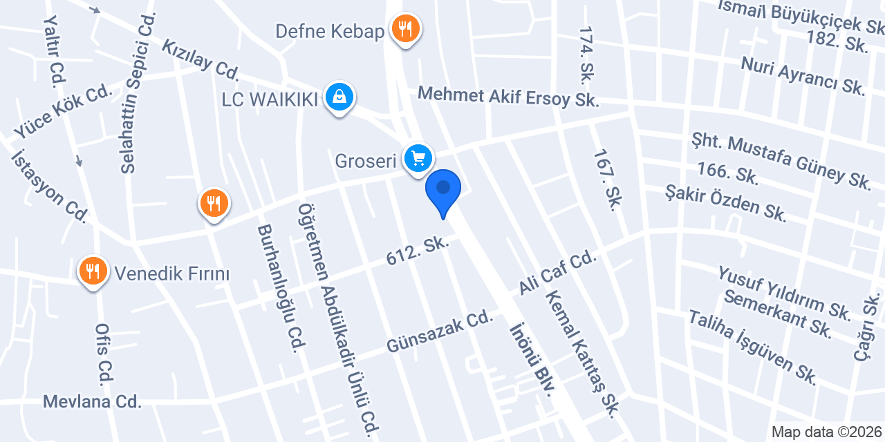 Eminevim Adana Ceyhan Şube konumu