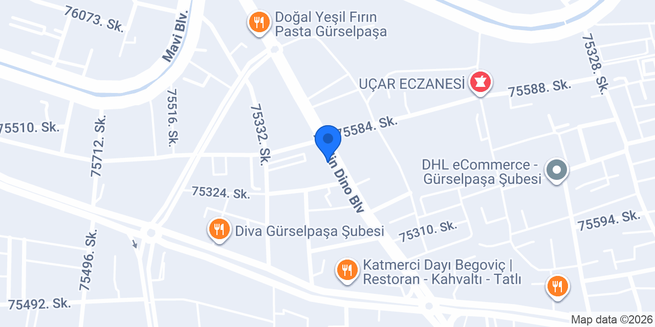 Görkem Eczanesi konumu