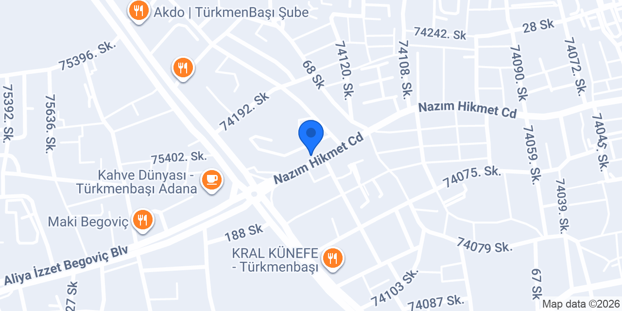 Salon Gökhan Çeklü konumu