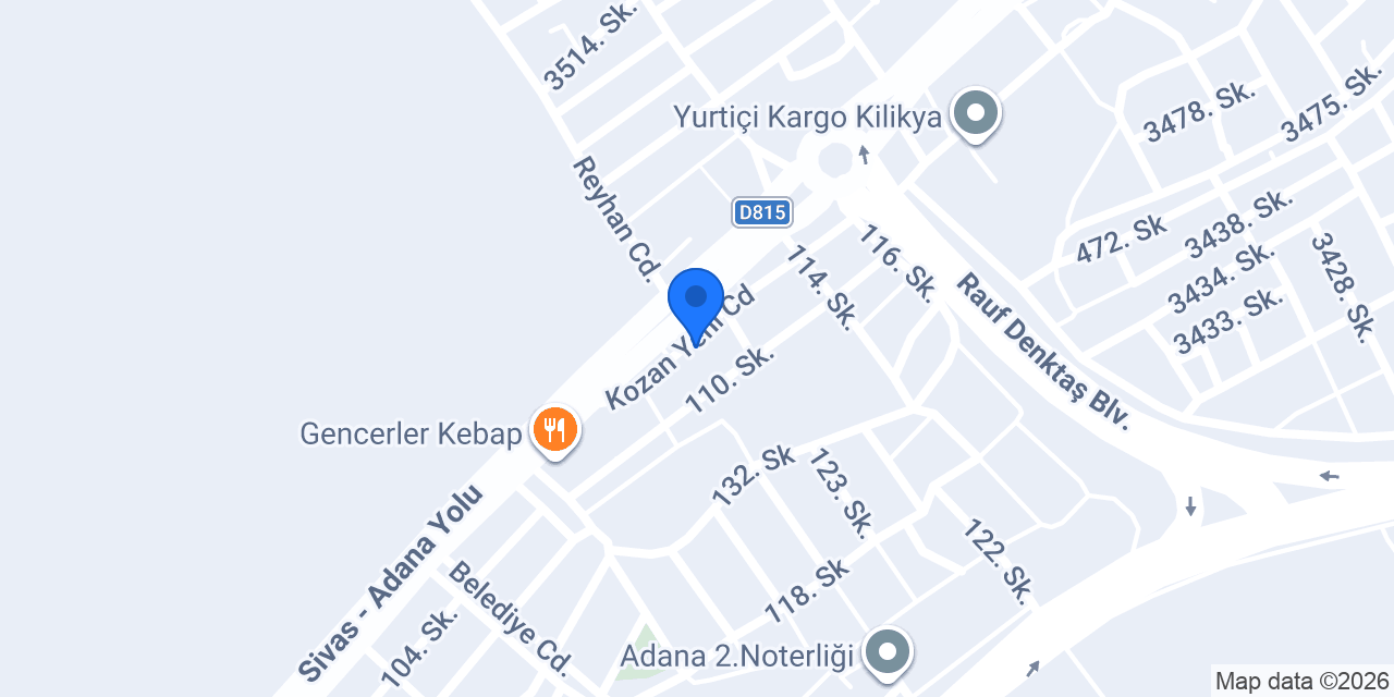 Rapsodi Bulut Mobilya konumu