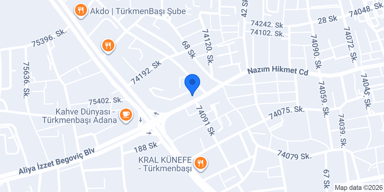 Salon İkon Adana konumu
