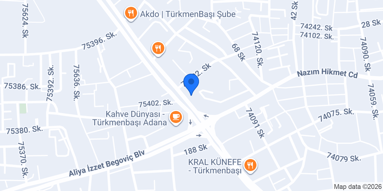 Duru Kuyumcu ( TÜRKMENBAŞI ) konumu