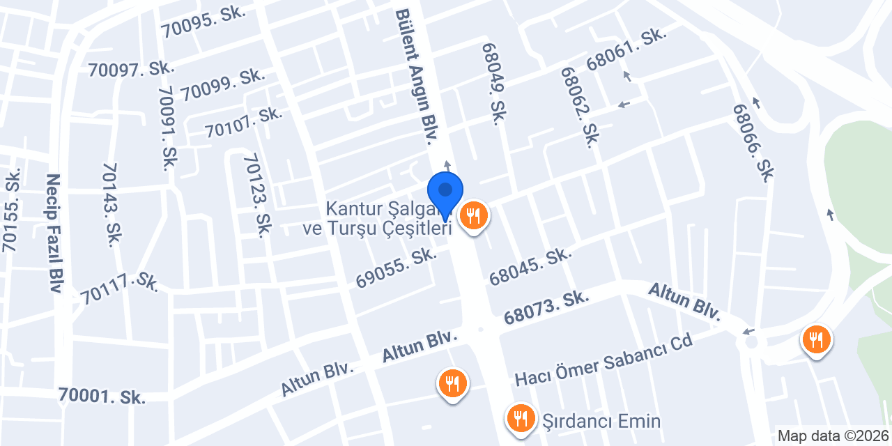 Ersoy Umut Kuaför konumu