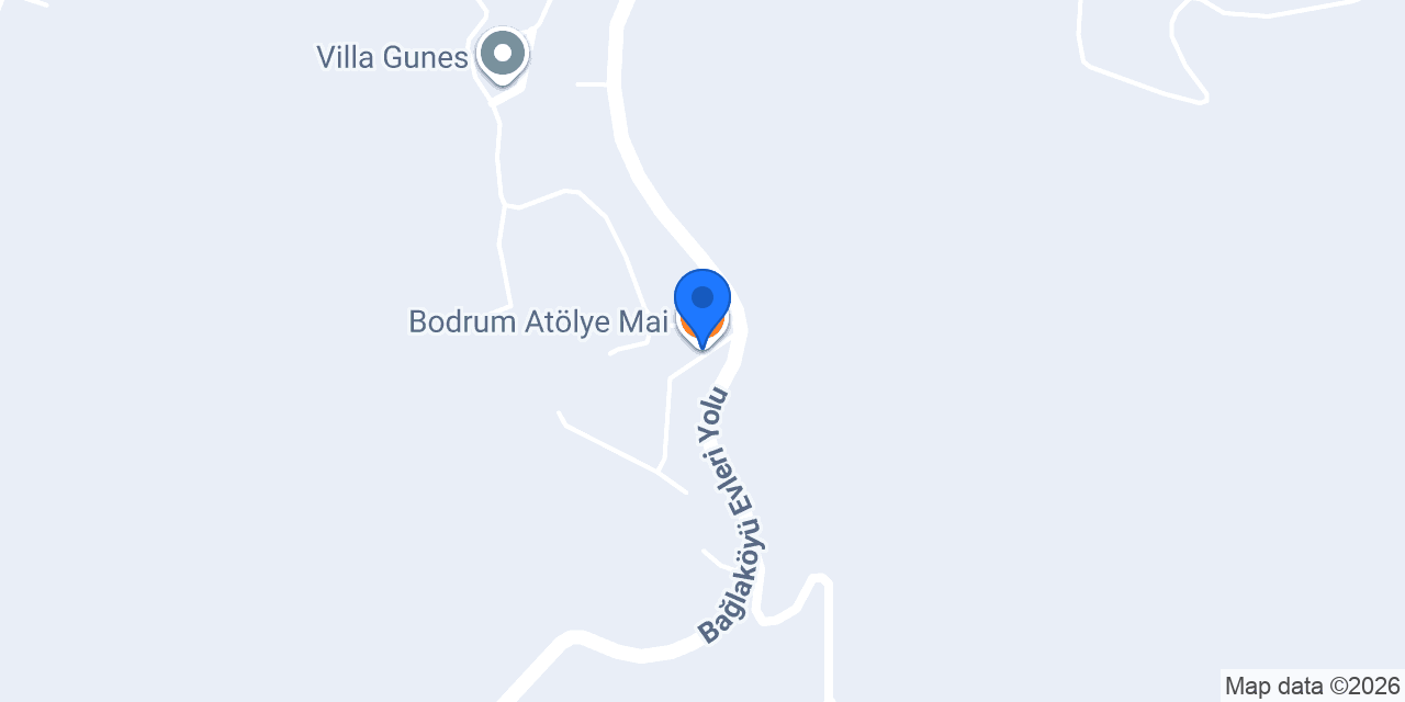 Bodrum Atölye Mai konumu