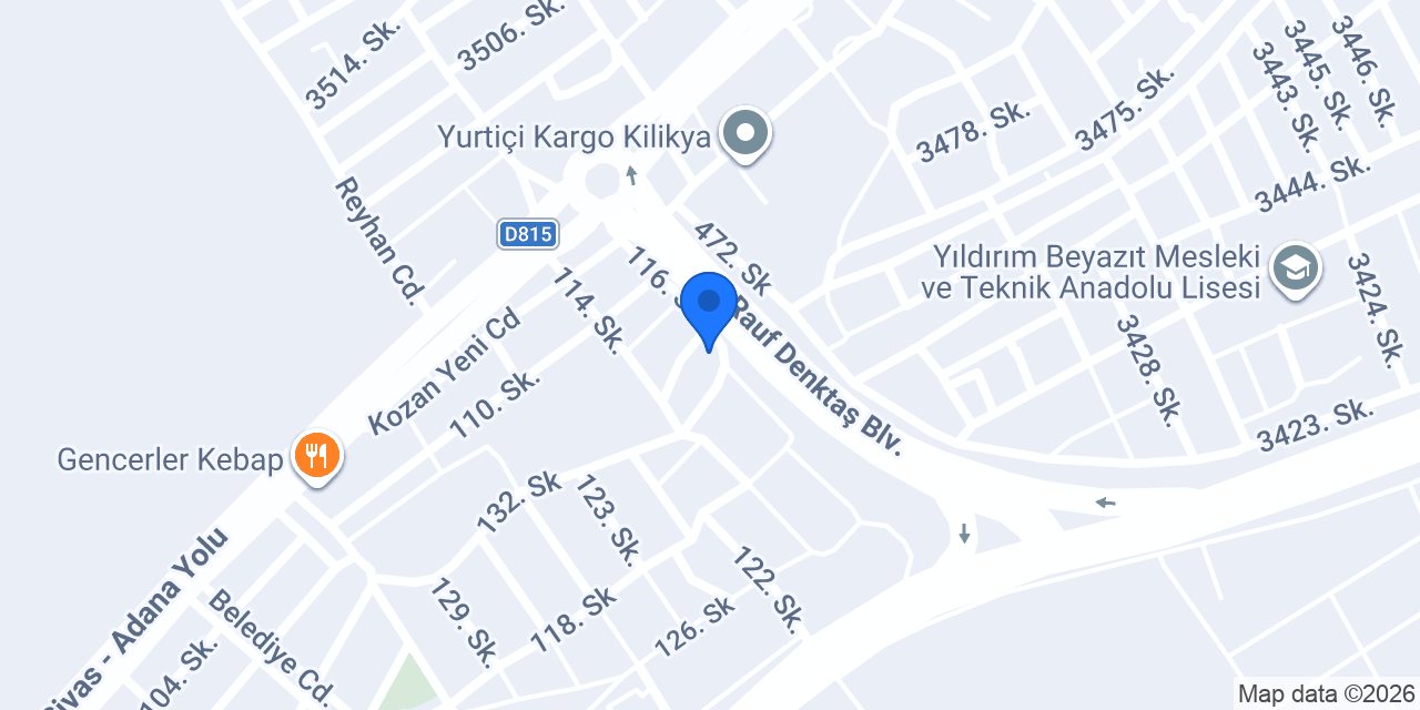 Arif Nihat Asyalı Parkı konumu