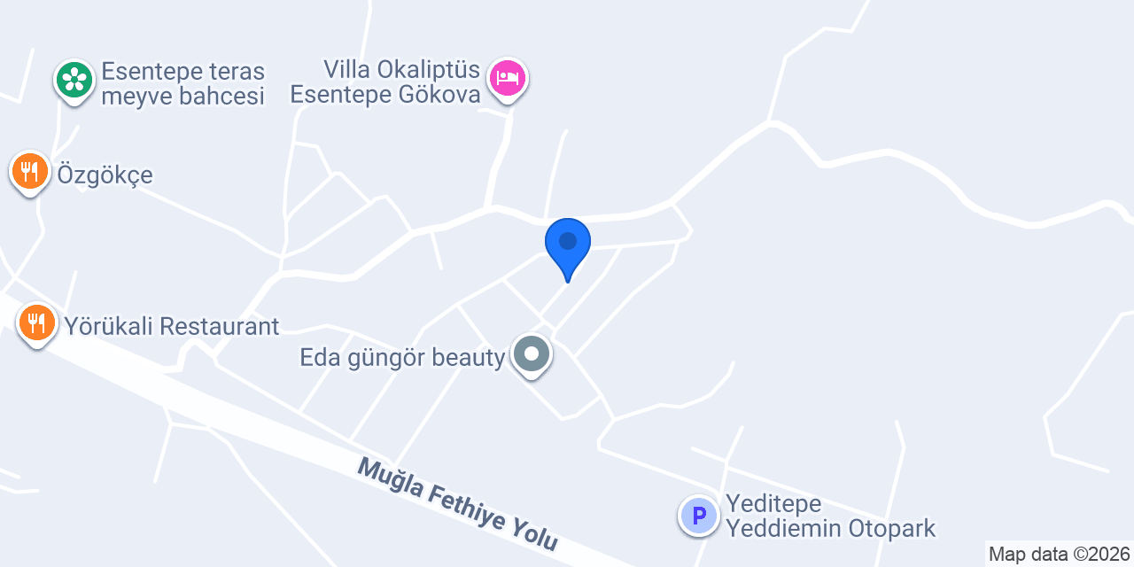 Villa Verde Esentepe konumu