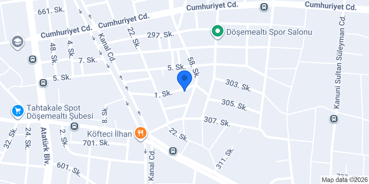 Dostalya Mühendislik konumu