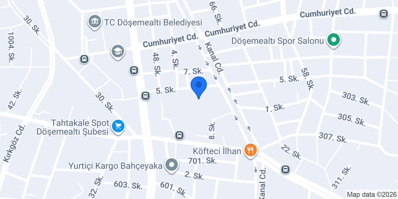 Yeniköy İlkokulu konumu