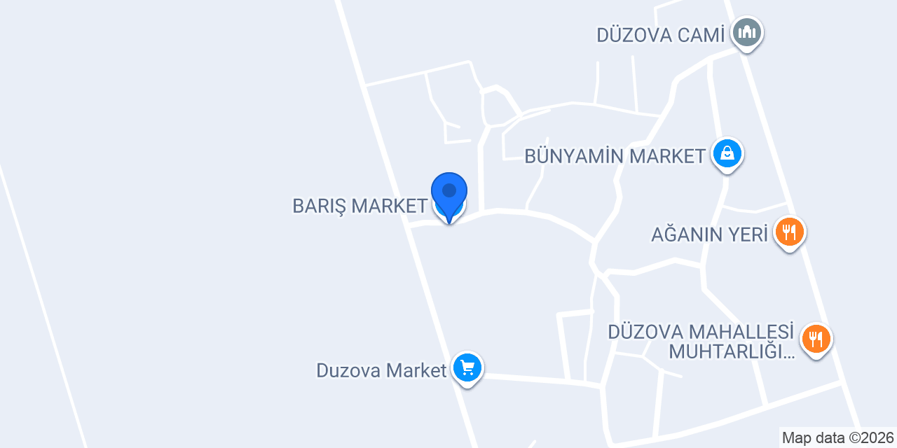 BARIŞ MARKET konumu