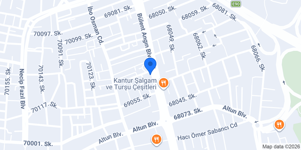 ATOM BÜFE BARAJYOLU konumu