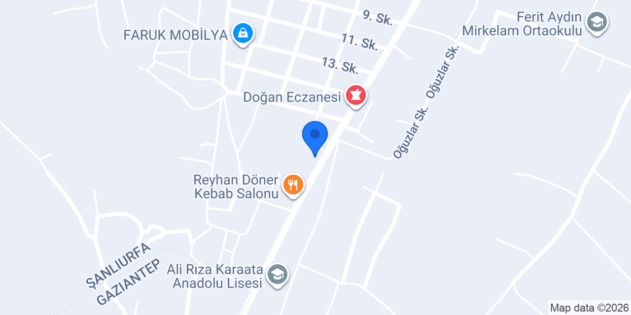 Çınar Kebap & Döner Salonu konumu