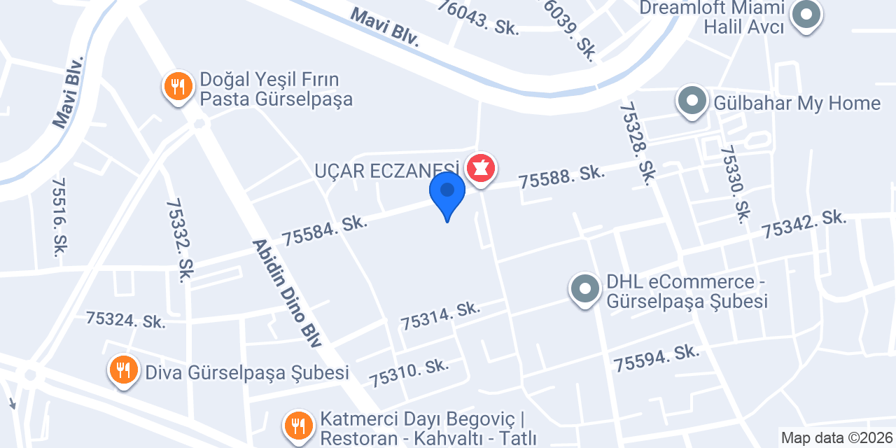 Dreampark Sitesi Halil Avcı konumu