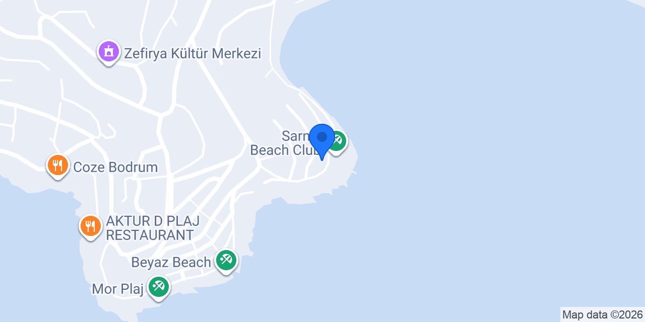 Sarnıç Beach konumu
