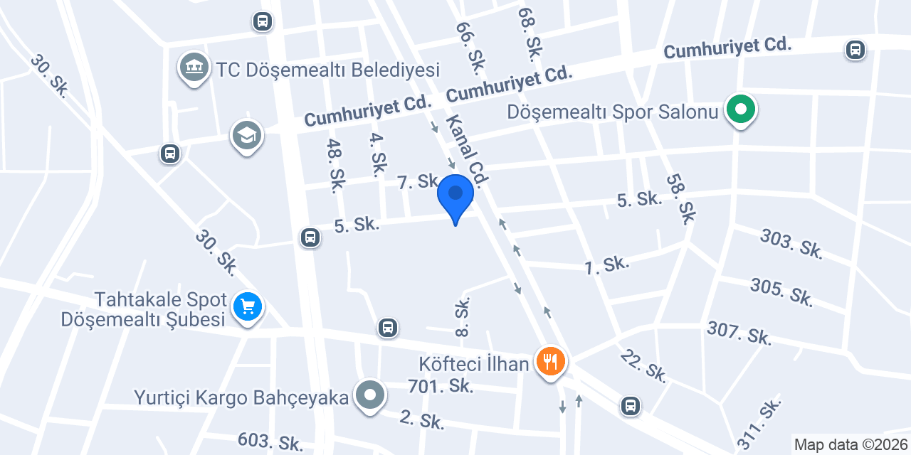 Yeniköy Ortaokulu konumu