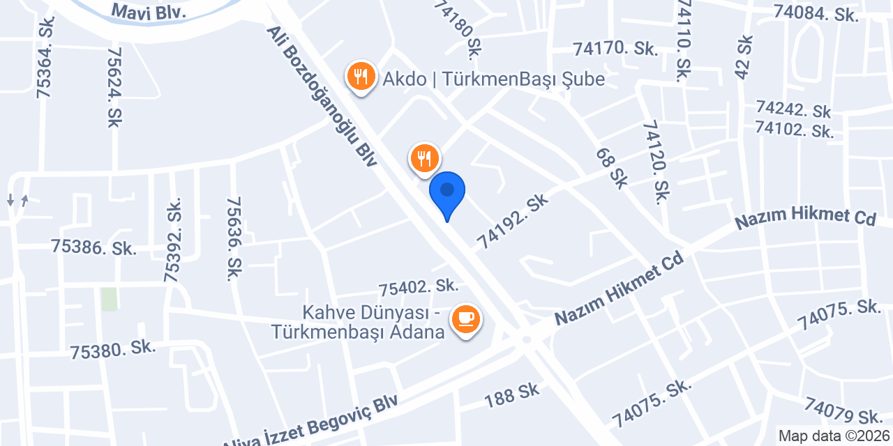 Gaziantep Seç Baklava konumu