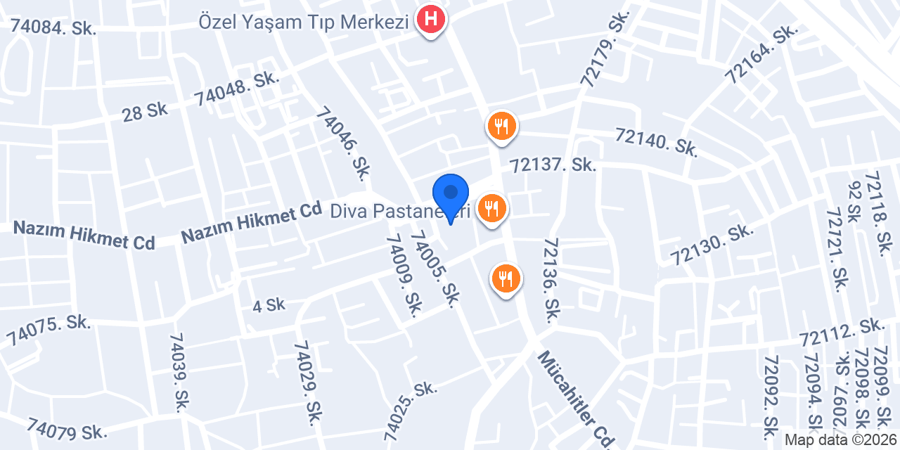 Zehra Şen Tunçsoy Diş Hekimi konumu