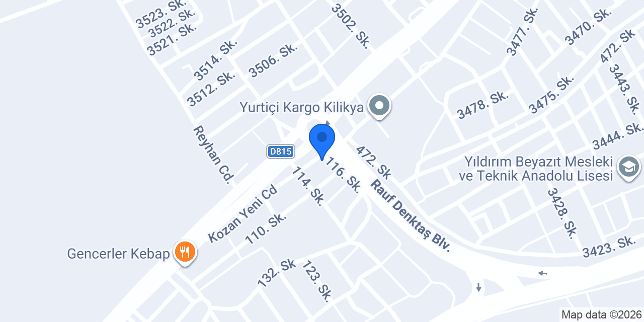Kaan Mobilya konumu