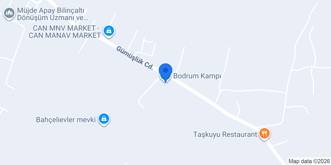 Bodrum Kampı konumu