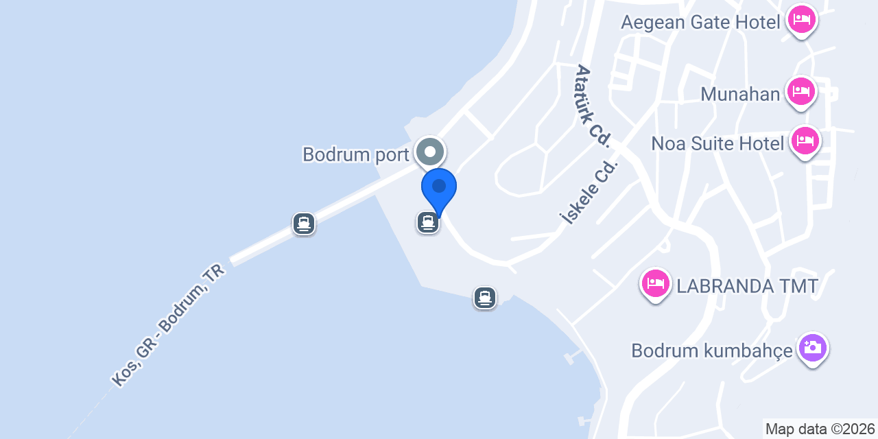 Bodrum Kos Feribot - Bodrum Kos Ferry | e-Ferry.gr konumu