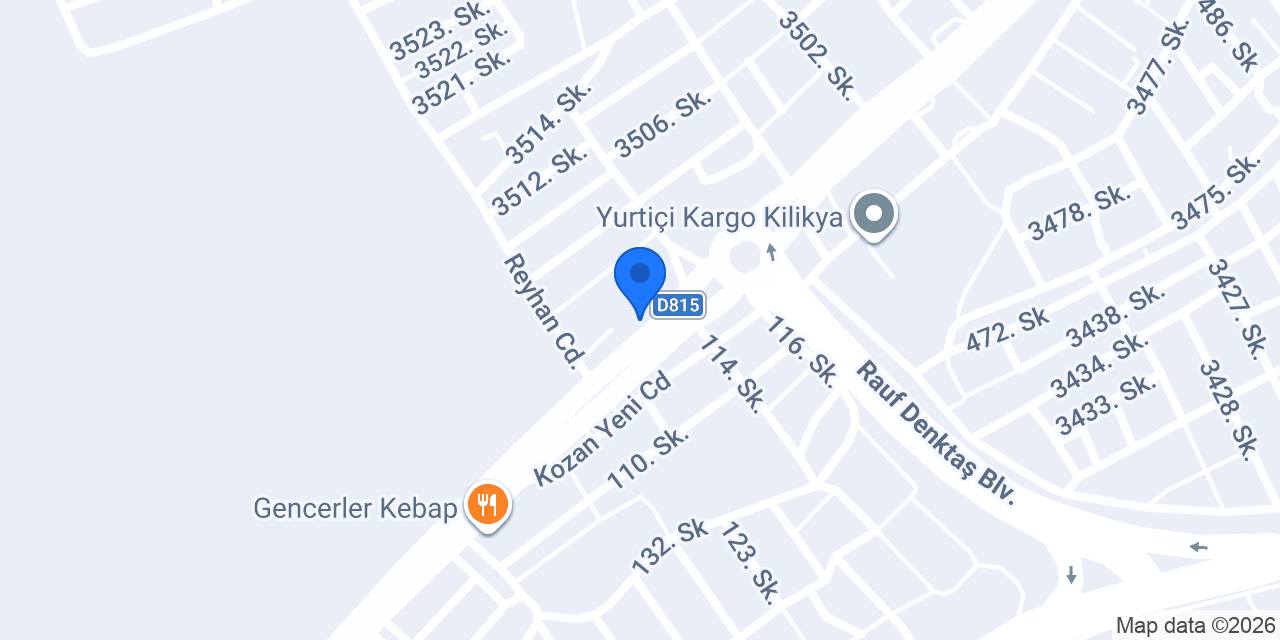 Özdekor Yapı Ve İnşaat Malzemeleri Ltd.şti konumu