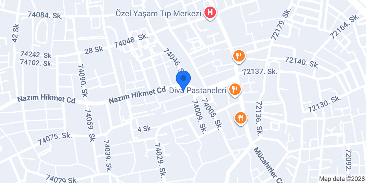 Sıcak Fırın konumu