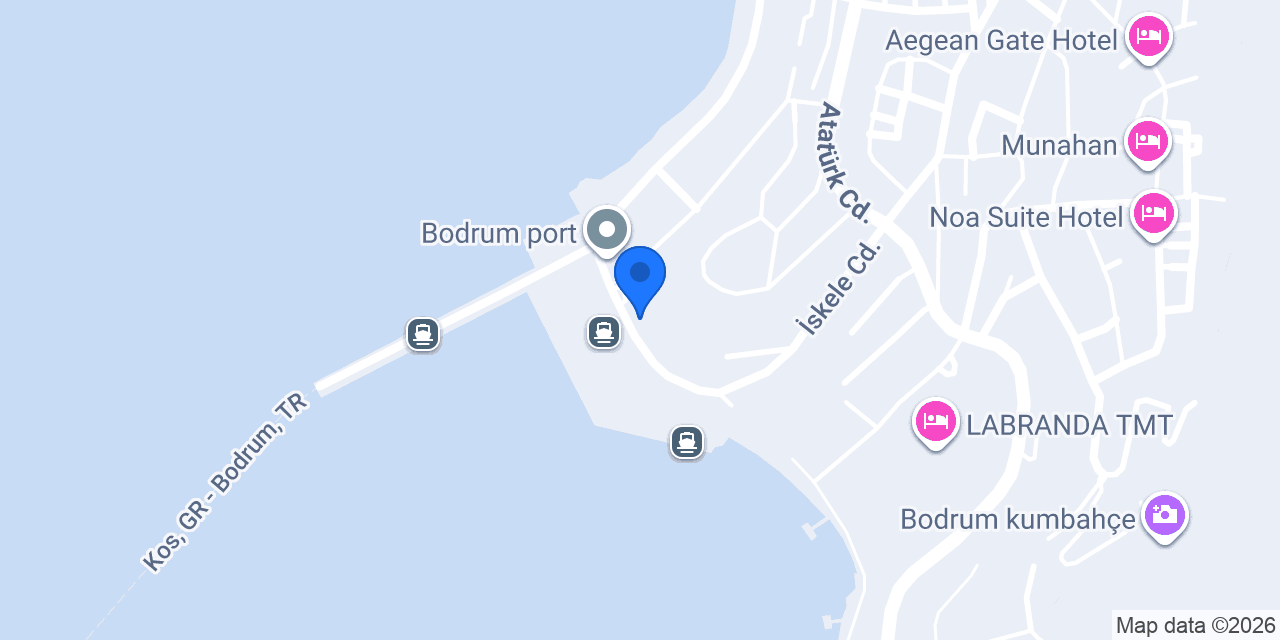 Chora Bodrum Bar konumu