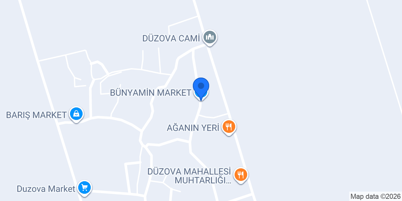 BÜNYAMİN MARKET konumu