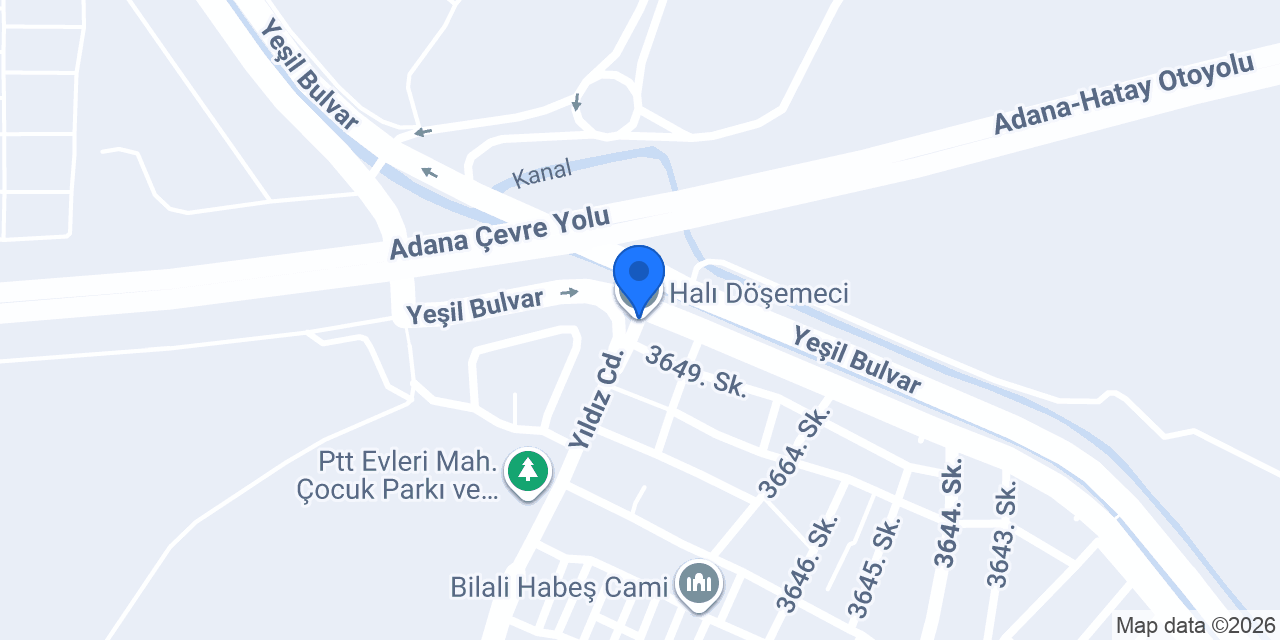 Halı Döşemeci konumu